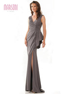 Marsoni by Colors Dress MV1227 - Charcoal