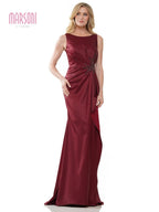 Marsoni by Colors Dress MV1233 - Wine