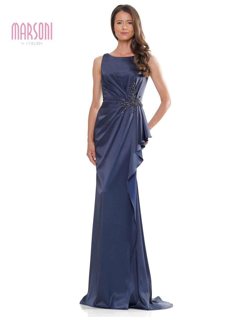 Marsoni by Colors Dress MV1233 - Navy
