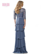 Marsoni by Colors Dress MV1244 - Slate Blue