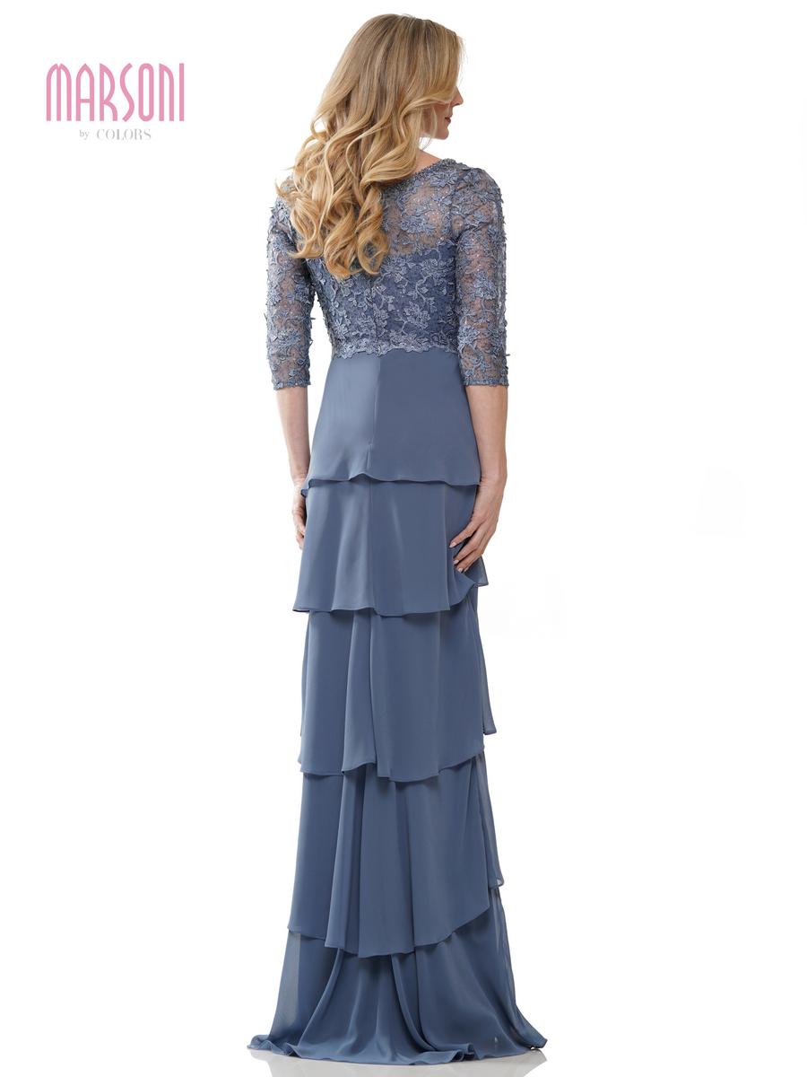 Marsoni by Colors Dress MV1244 - Slate Blue