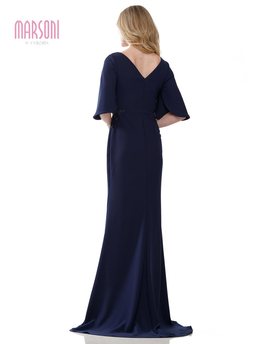 Marsoni by Colors Dress MV1248 - Navy
