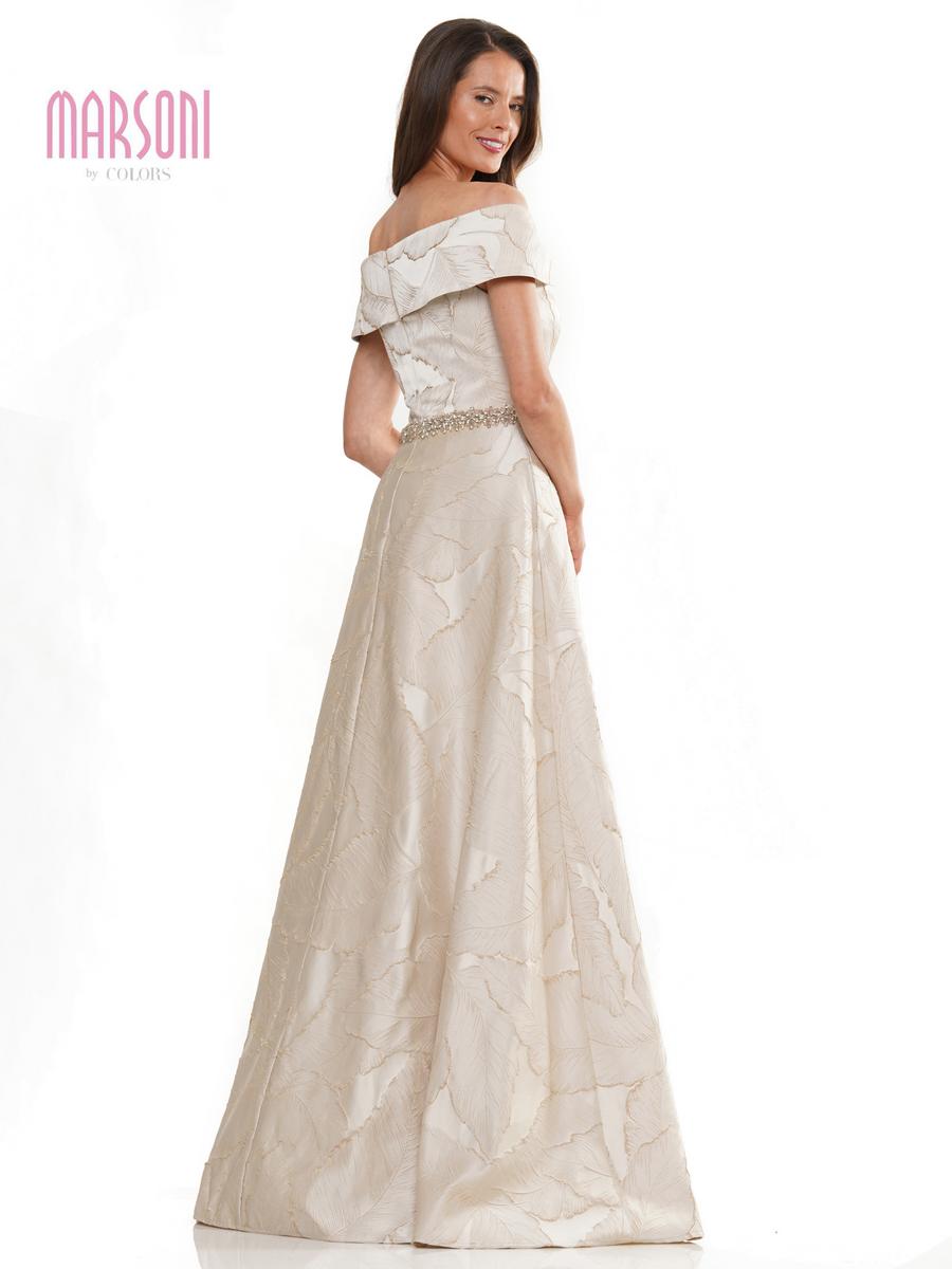 Marsoni by Colors Dress MV1265 - Champagne