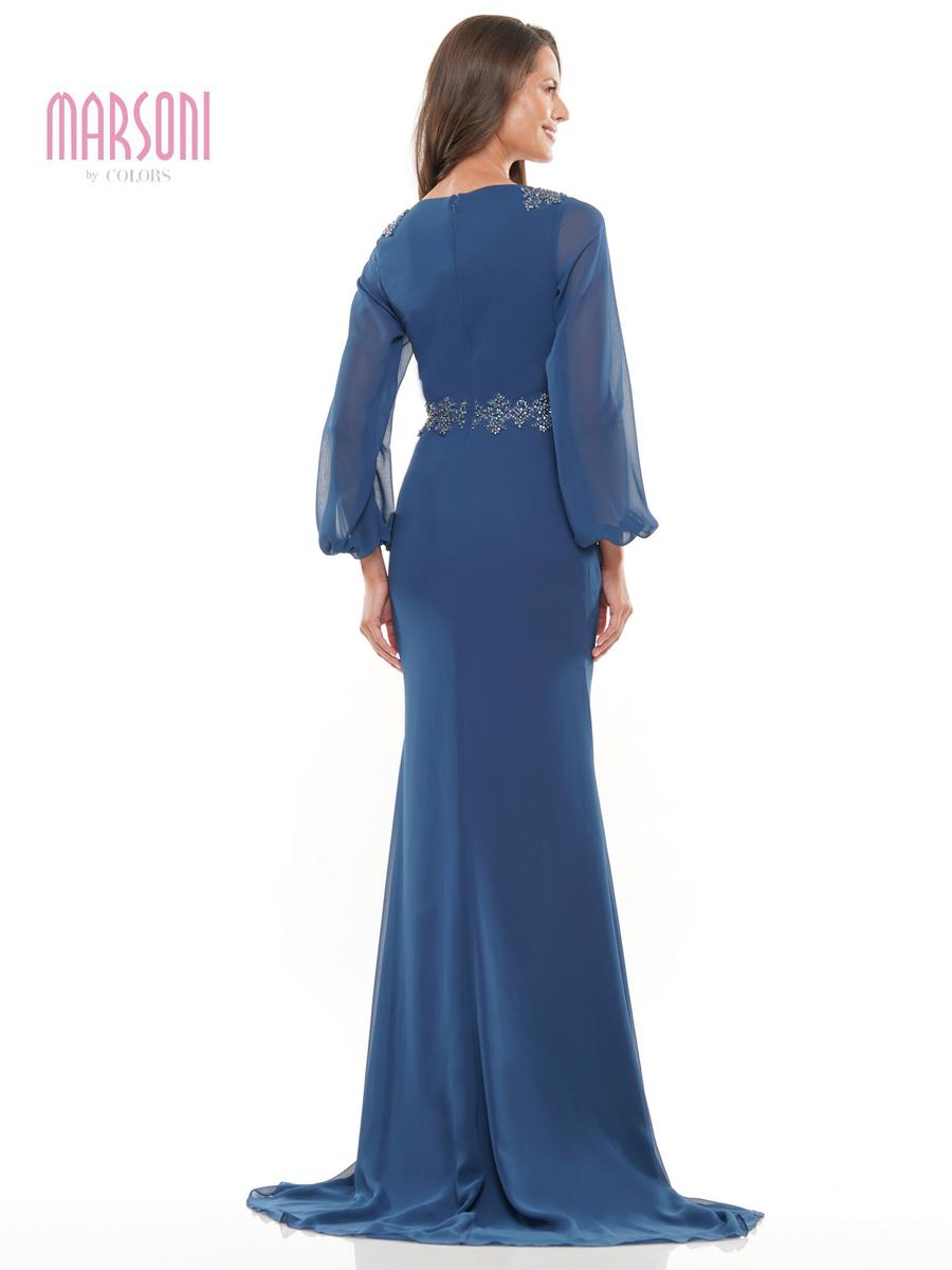 Marsoni by Colors Dress MV1273 - Peacock