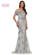 Marsoni by Colors Dress MV1275 - Silver