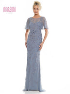 Marsoni by Colors Dress MV1281 - Slate Blue