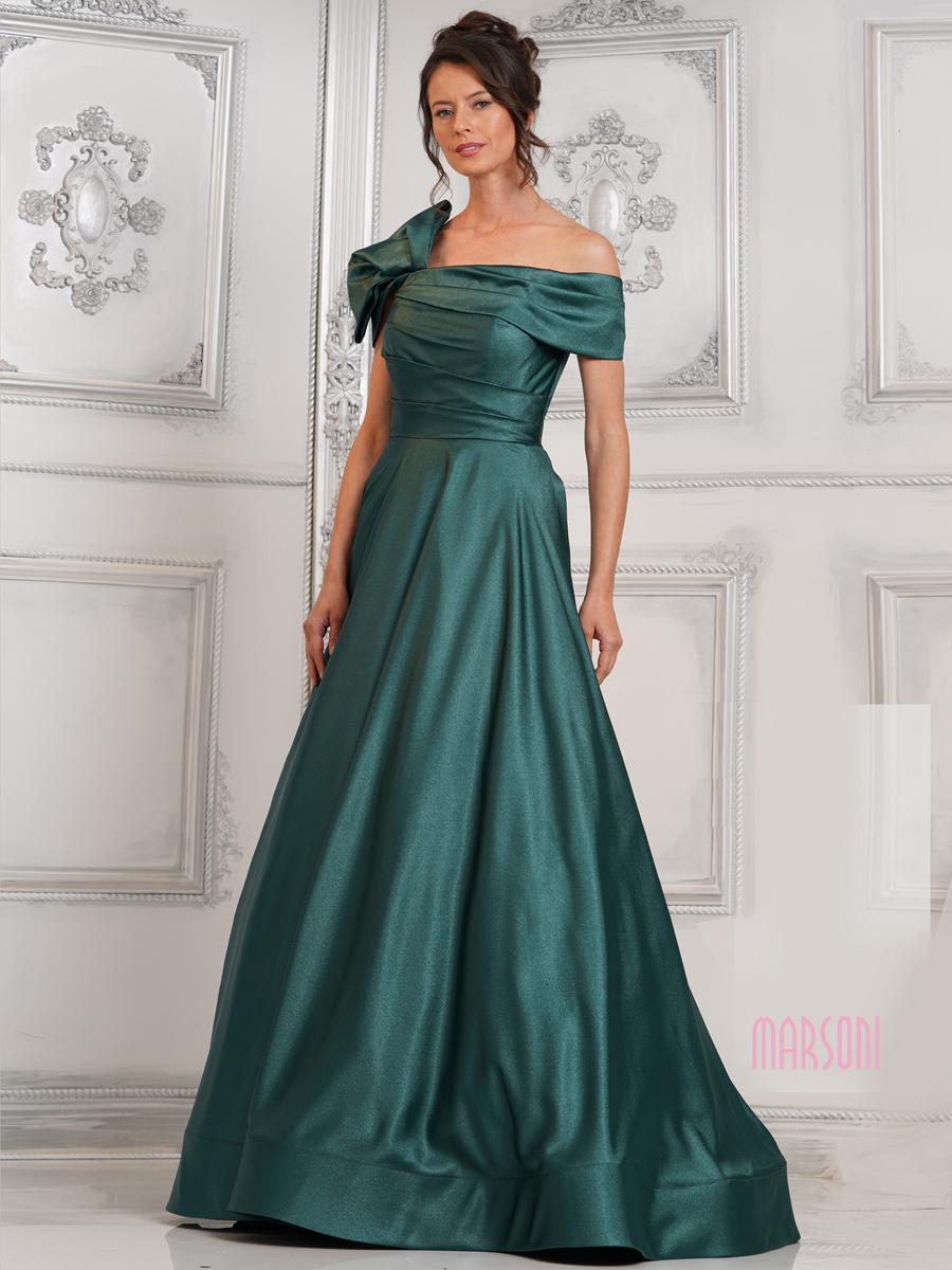 Marsoni by Colors Dress MV1288 - Deep Green