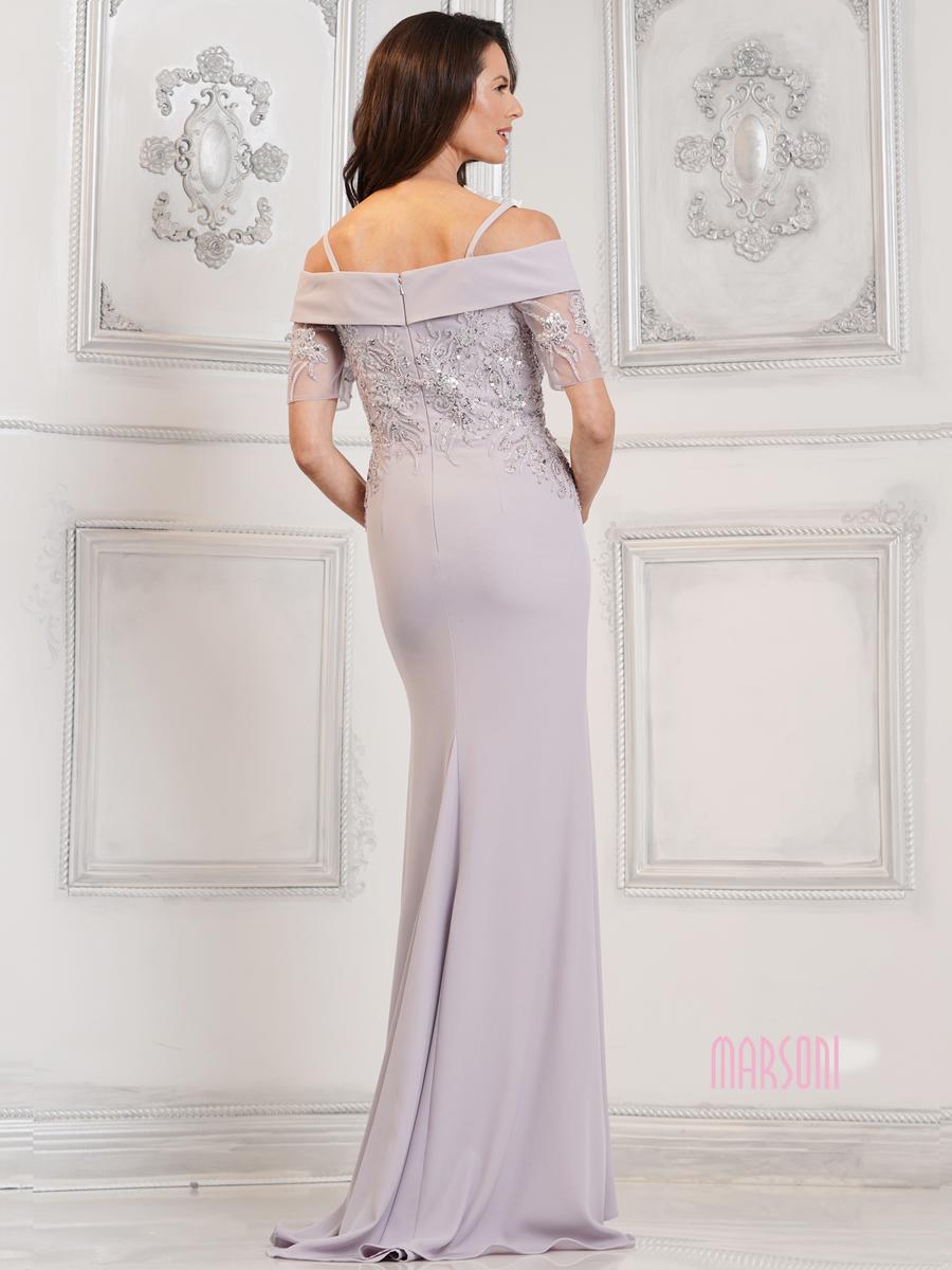 Marsoni by Colors Dress MV1295 - Silver