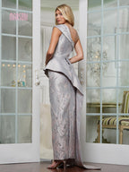 Marsoni by Colors Dress MV1300 - Mauve Silver