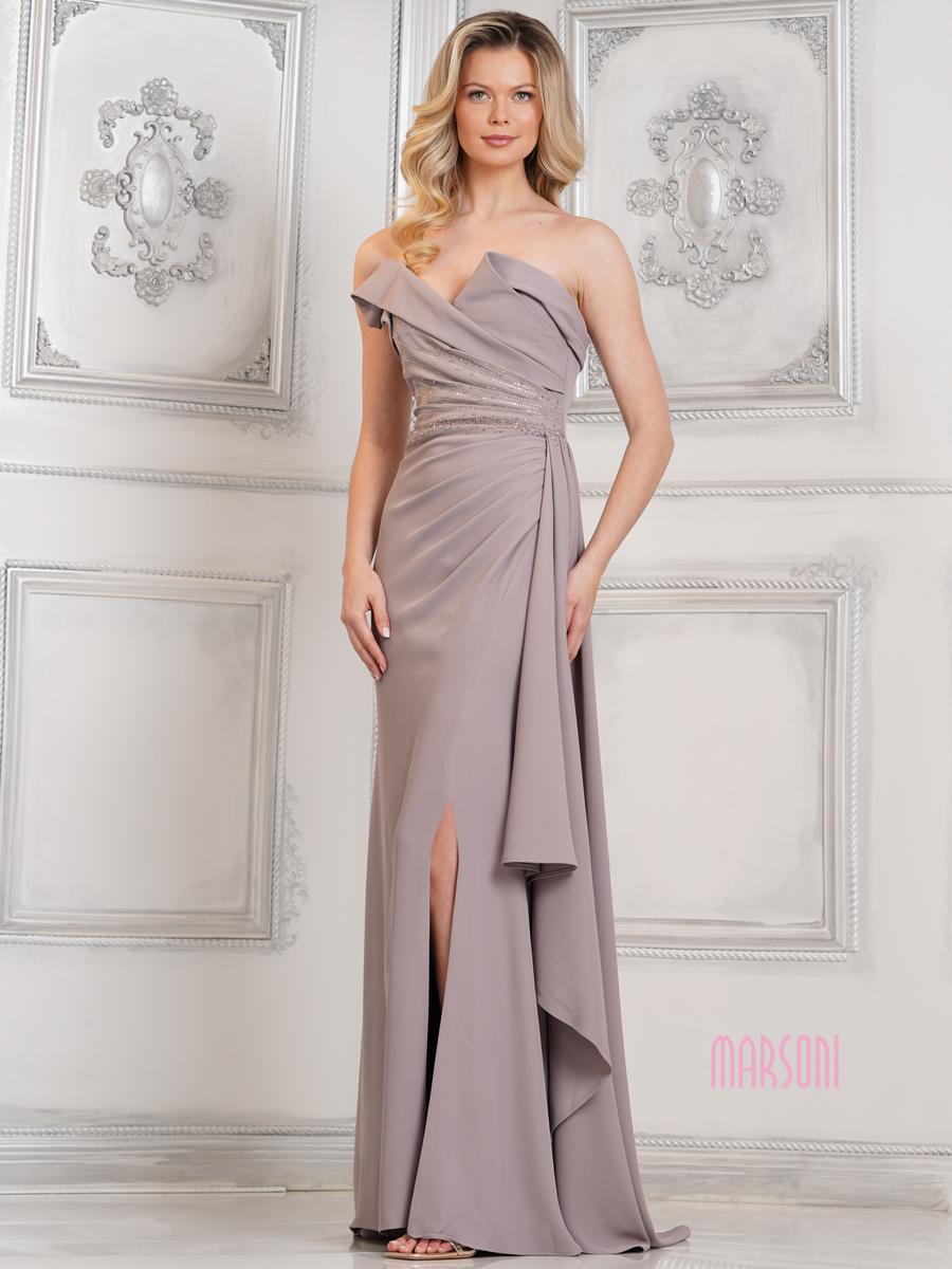 Marsoni by Colors Dress MV1304 - Taupe