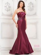 Marsoni by Colors Dress MV1308 - Burgundy