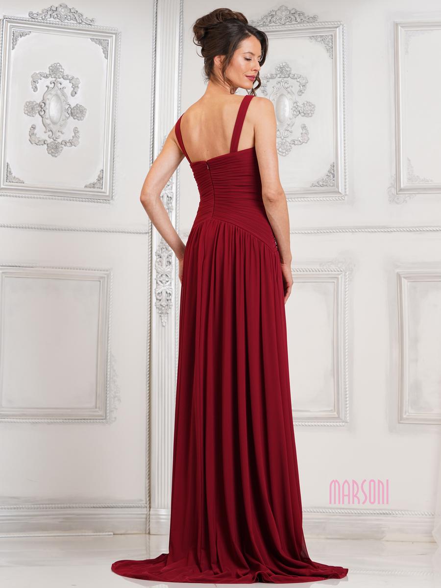 Marsoni by Colors Dress MV1316 - Burgundy