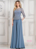 Marsoni by Colors Dress MV1319-1 - Slate Blue