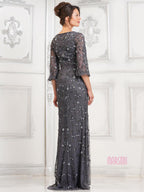 Marsoni by Colors Dress MV1320 - Charcoal