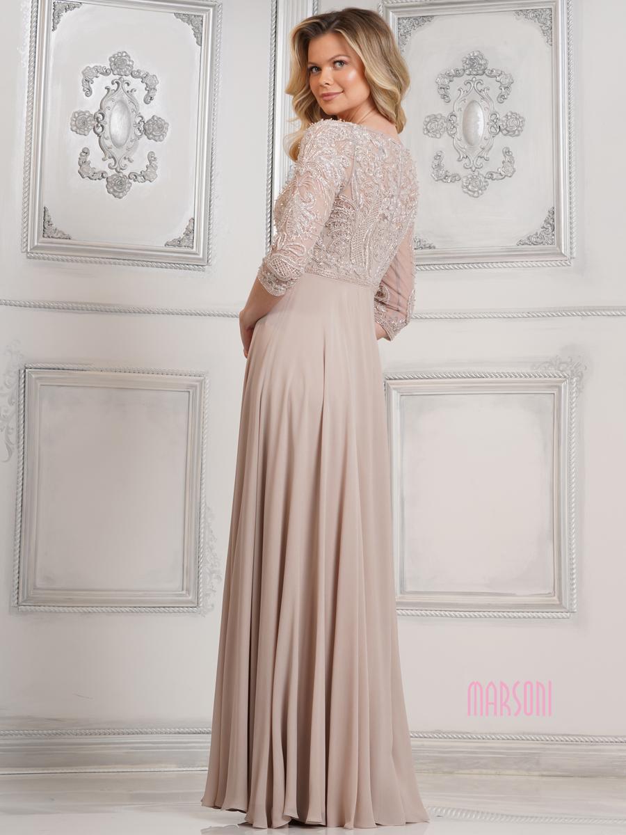 Marsoni by Colors Dress MV1322 - Champagne