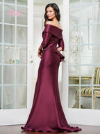 Marsoni by Colors Dress MV1333 - Wine