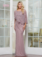 Marsoni by Colors Dress MV1343 - Dusty Rose