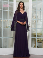 Marsoni by Colors Dress MV1350 - Aubergin