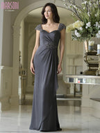 Marsoni by Colors Dress MV1377 - Charcoal