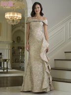 Marsoni by Colors Dress MV1381 - Champagne