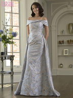 Marsoni by Colors Dress MV1382 - Gold Blue