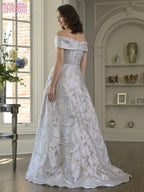 Marsoni by Colors Dress MV1382 - Gold Blue