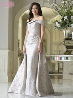 Marsoni by Colors Dress MV1382 - Gold Gray