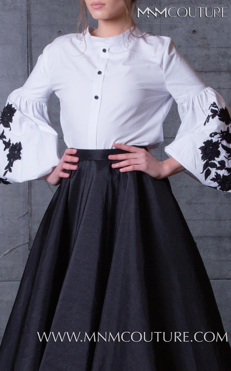 MNM Couture N0111 - Black/White