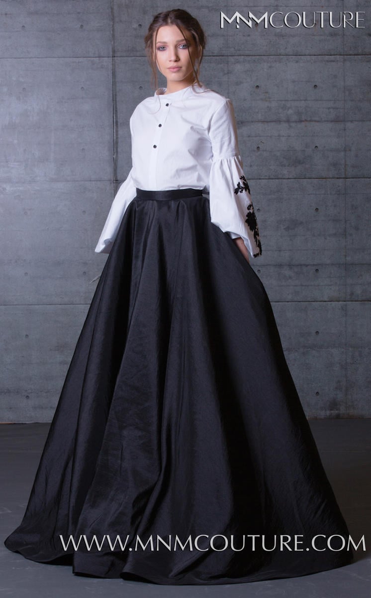 MNM Couture N0111 - Black/White