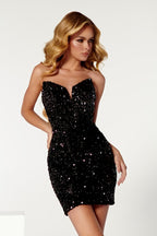 Portia and Scarlett Cocktail Dress PS22404 - Black