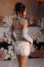 Portia and Scarlett Cocktail PS25575 - White