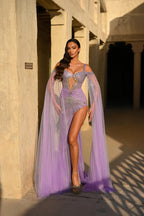 Portia and Scarlett Evening PS25680E - Lilac