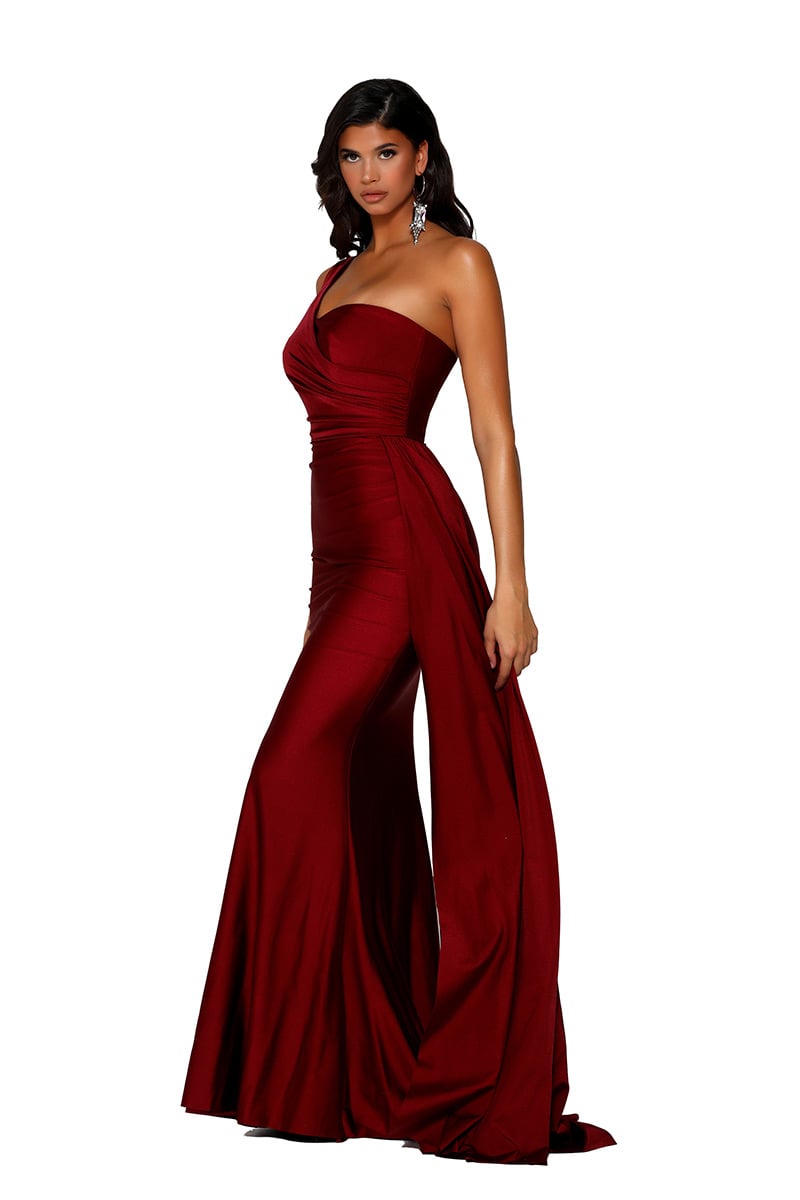 Portia and Scarlett Evening Dress PS6321 - Deep Red