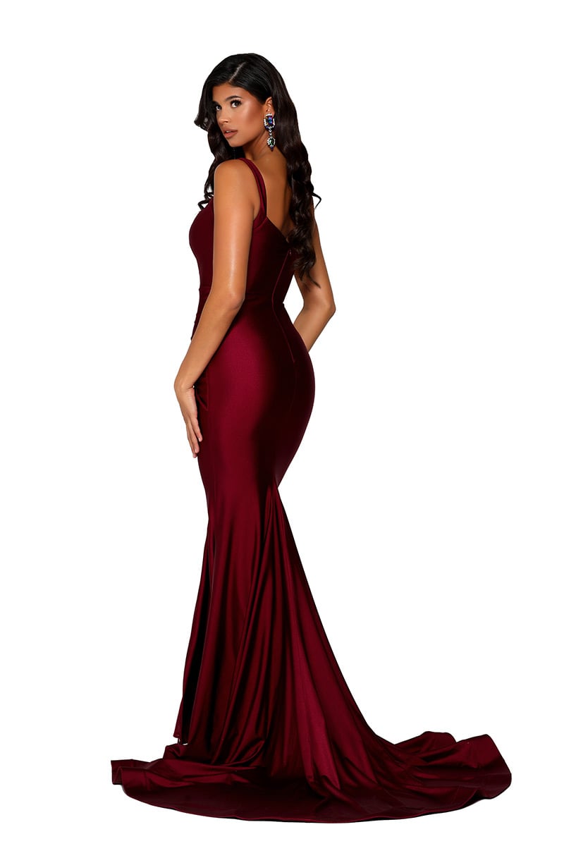Portia and Scarlett Evening Dress PS6339 - Deep Red