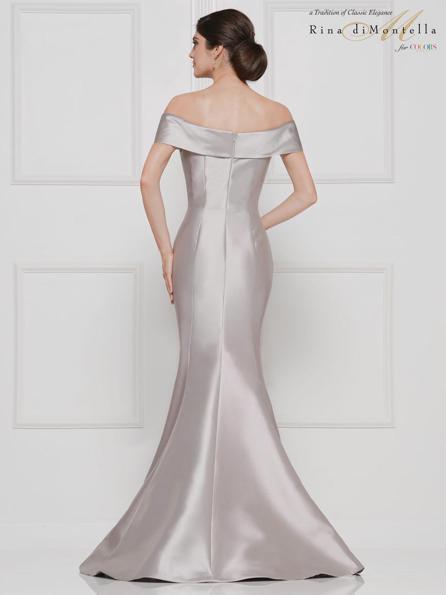 Rina di Montella Dress RD2602 - Taupe