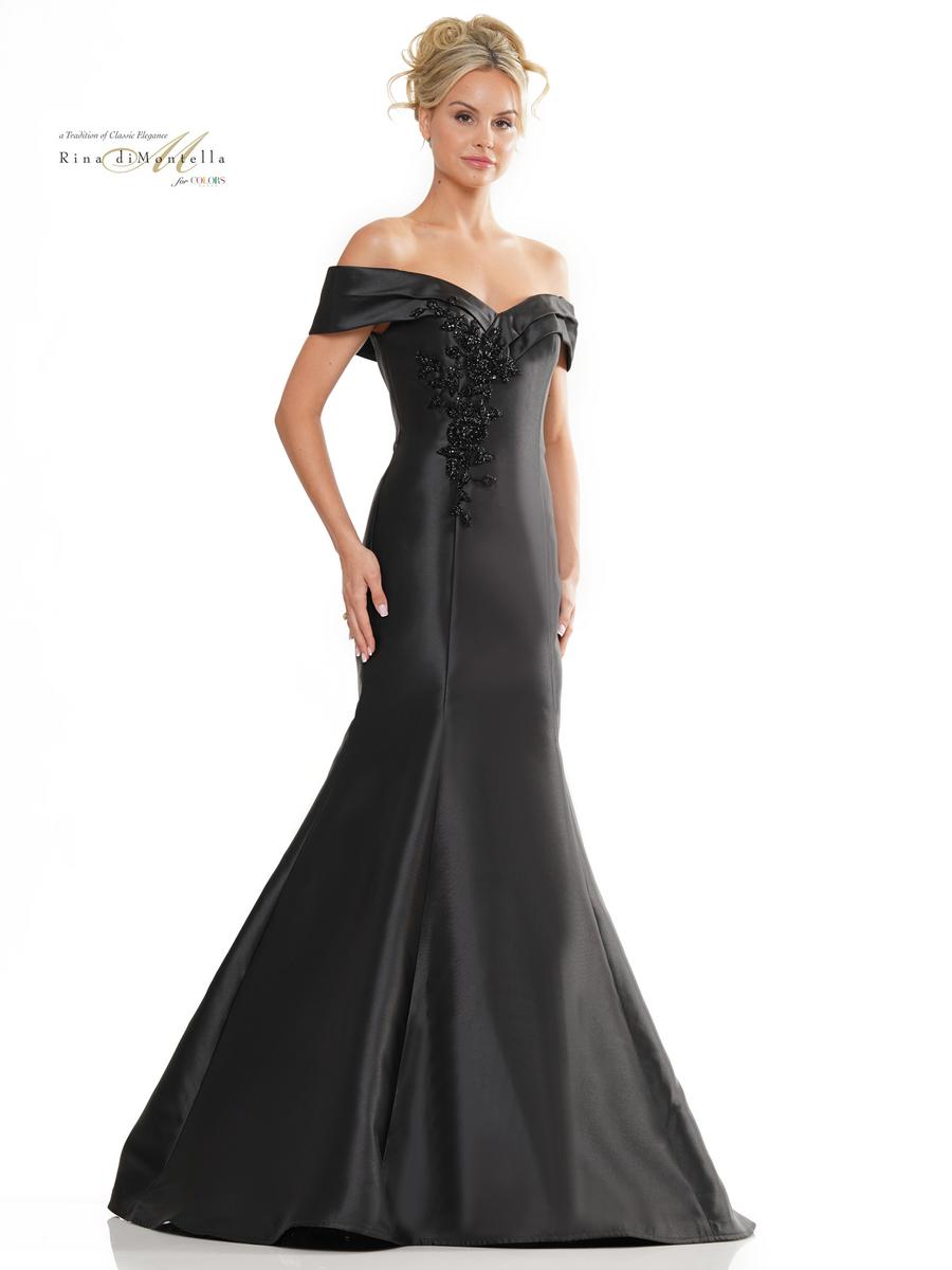 Rina di Montella Dress RD2602 - Black