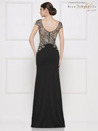Rina di Montella Dress RD2652 - Black/Gold