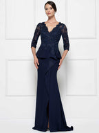 Rina di Montella Dress RD2685 - Navy