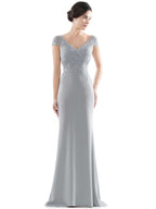 Rina di Montella Dress RD2718 - Light Silver