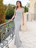Rina di Montella Dress RD2718 - Light Silver
