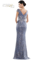 Rina di Montella Dress RD2723 - Wedgewood
