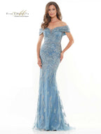 Rina di Montella Dress RD2737 - Wedgewood