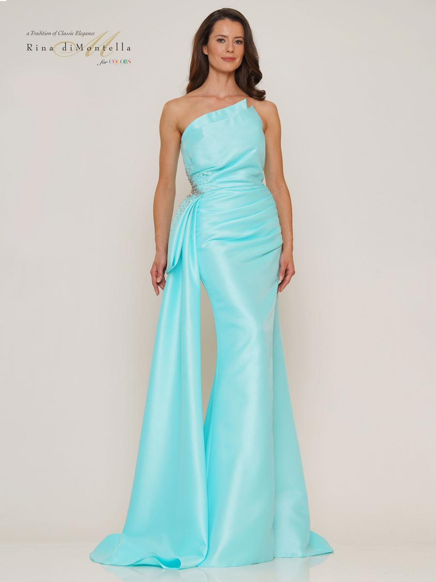 Rina di Montella Dress RD2750 - Emerald
