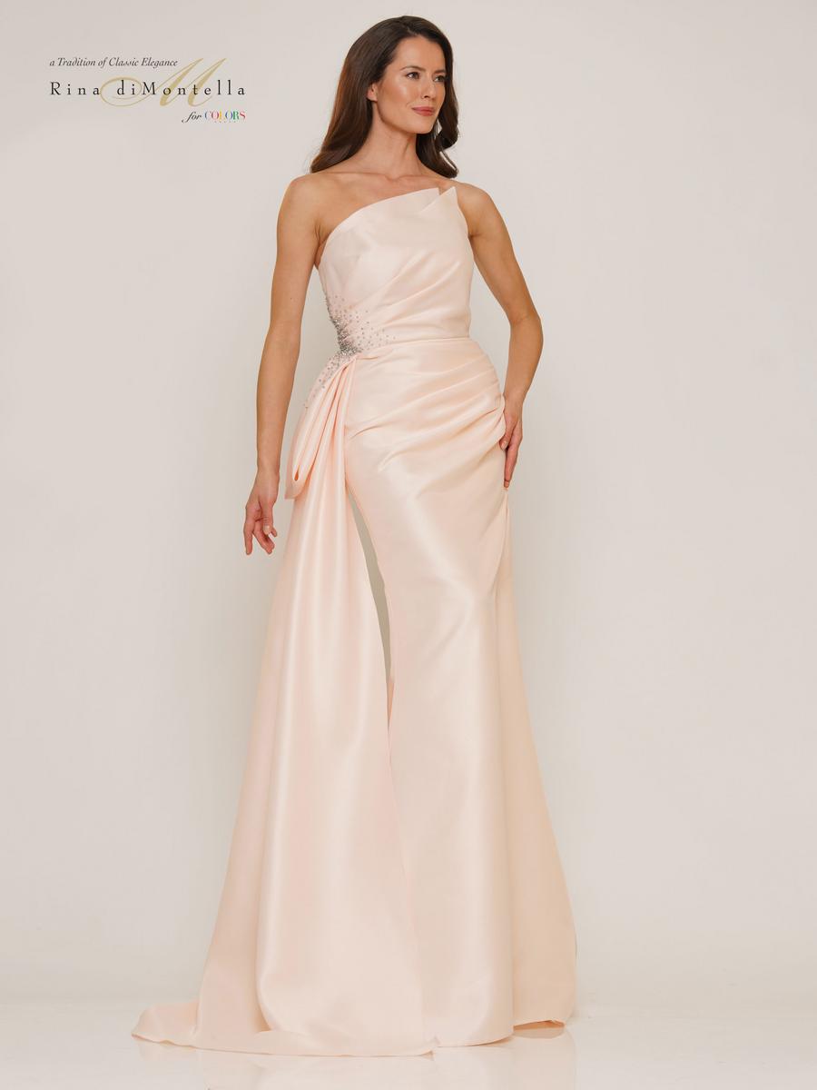 Rina di Montella Dress RD2750 - English Rose