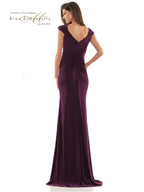 Rina di Montella Dress RD2824 - Aubergine