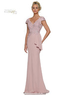 Rina di Montella Dress RD2960 - Rose