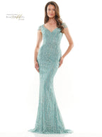 Rina di Montella Dress RD2978 - Sage Green
