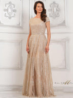 Rina di Montella Dress RD3101 - Nude
