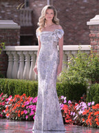 Rina di Montella Dress RD3106 - Blue Multi