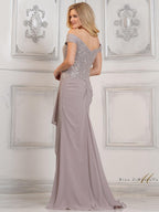 Rina di Montella Dress RD3128 - Silver